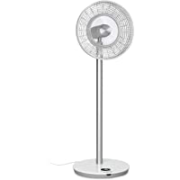 Klarstein Whisperwind - Ventilador vertical- Batería de iones de litio- Flujo de aire 1.531 m³-h- 3 vientos- 12…
